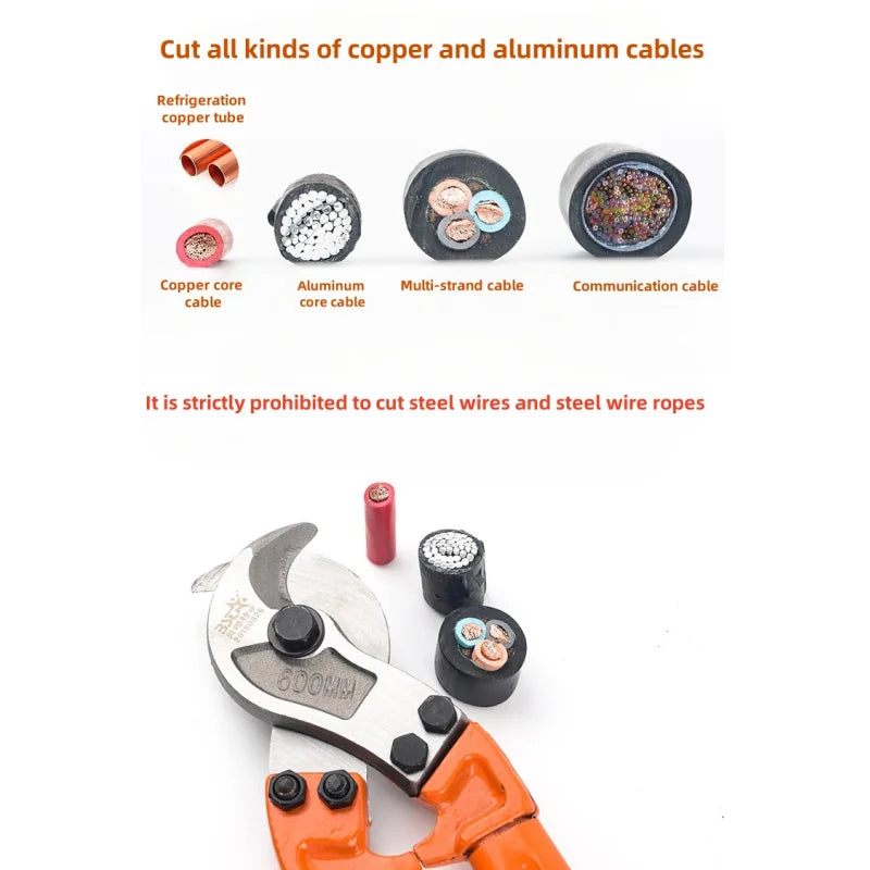 18 "Cable Cutter, Wire Cutting Pliers, Labor-saving Manual Wire Cutting Pliers, Special Quick Scissors for Electricians