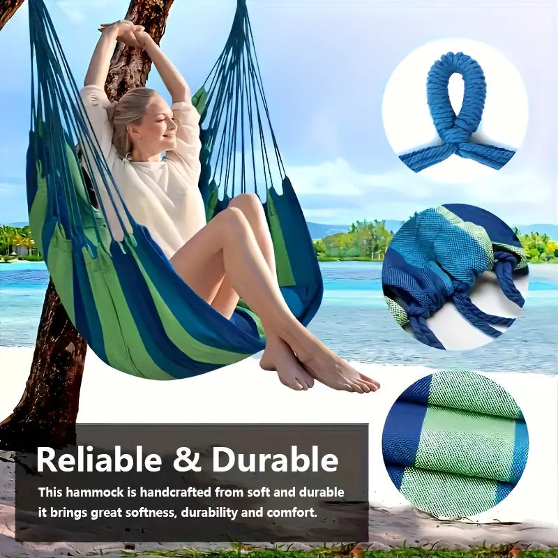 "Hammocks: Comfortable Material, Stable Load-Bearing, Easy to Carry, Perfect for Outdoor Relaxation"
