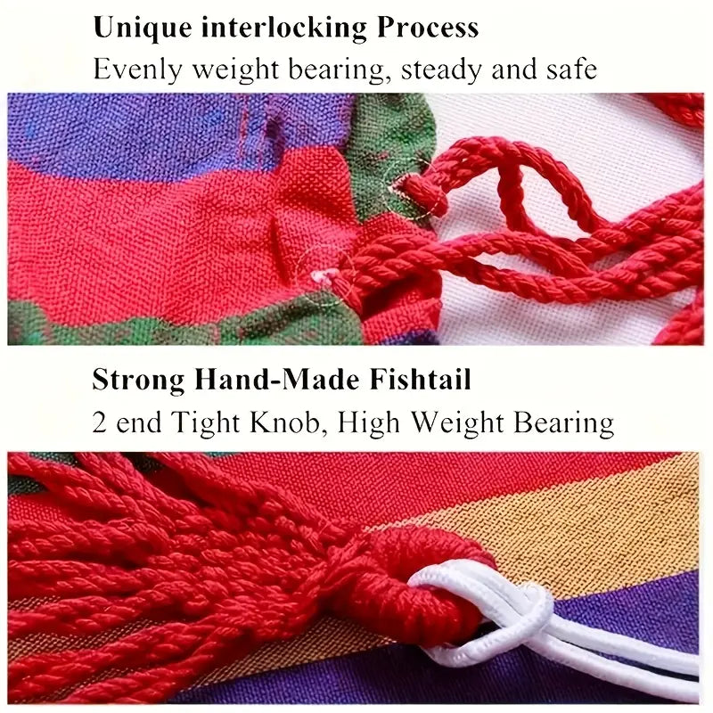 "Hammocks: Comfortable Material, Stable Load-Bearing, Easy to Carry, Perfect for Outdoor Relaxation"
